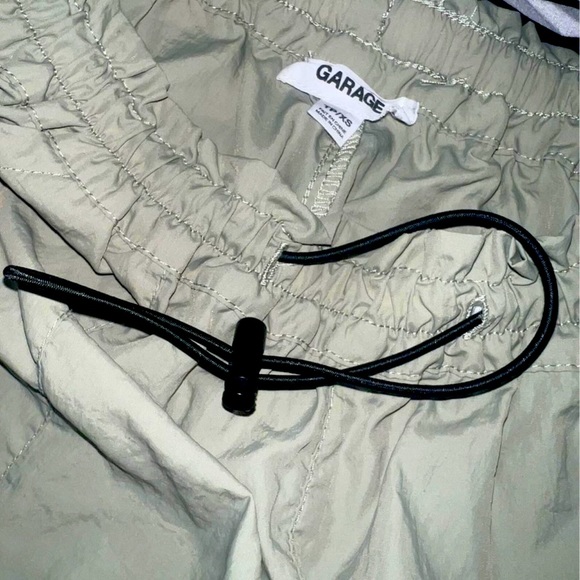Green Garage Parachute Pants - Picture 1 of 2